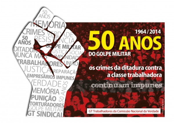 Evento em parceria com as centrais sindicais irá divulgar as conclusões sobre a repressão da ditadura ao movimento sindical e aos trabalhadores.