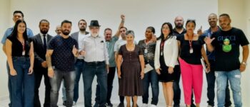 Dirigentes do SUEESSOR discutem projeto social e de formação política para sindicalistas e trabalhadores.